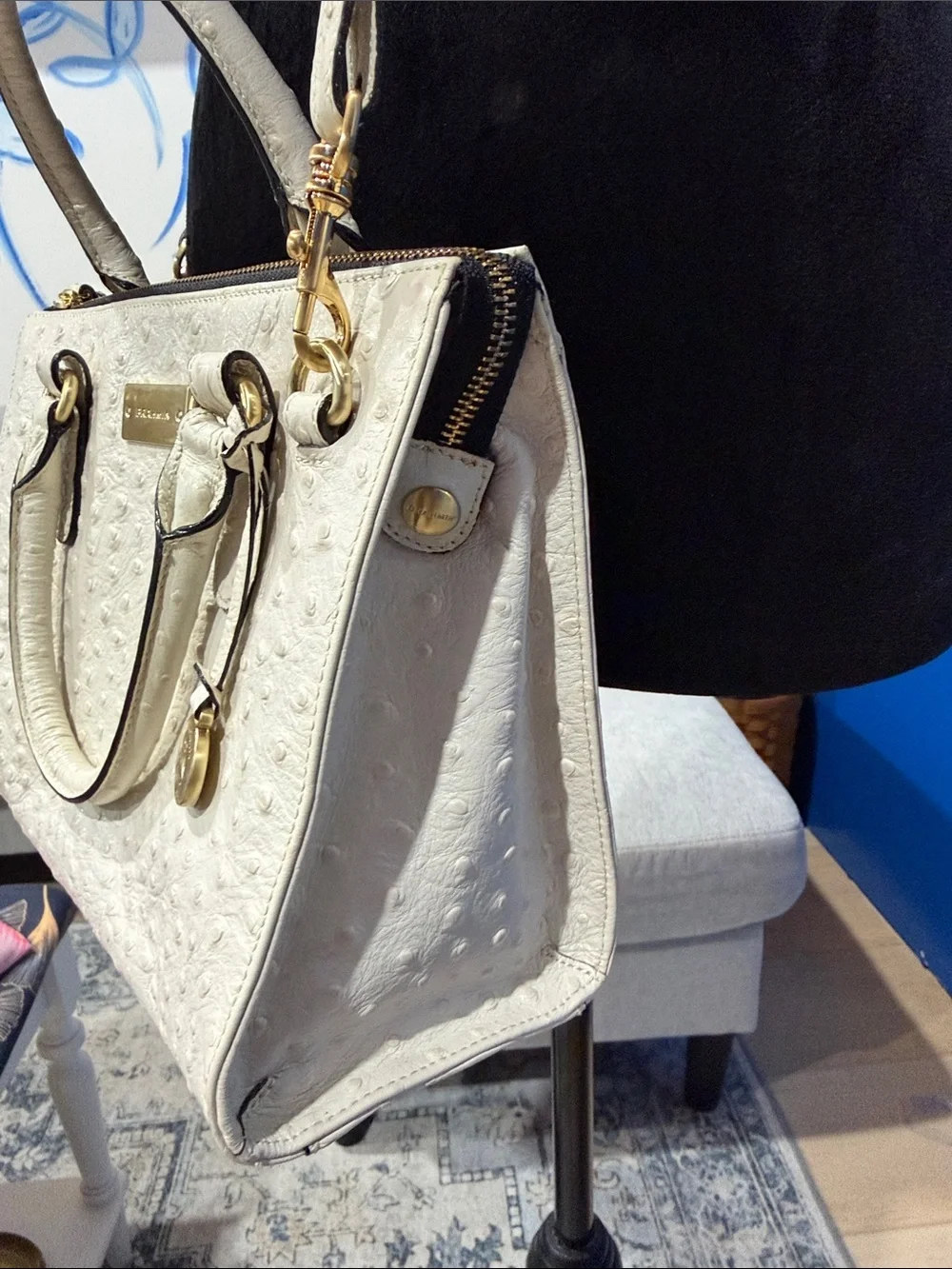 Brahmin Top-Handle Satchel with Crossbody Strap